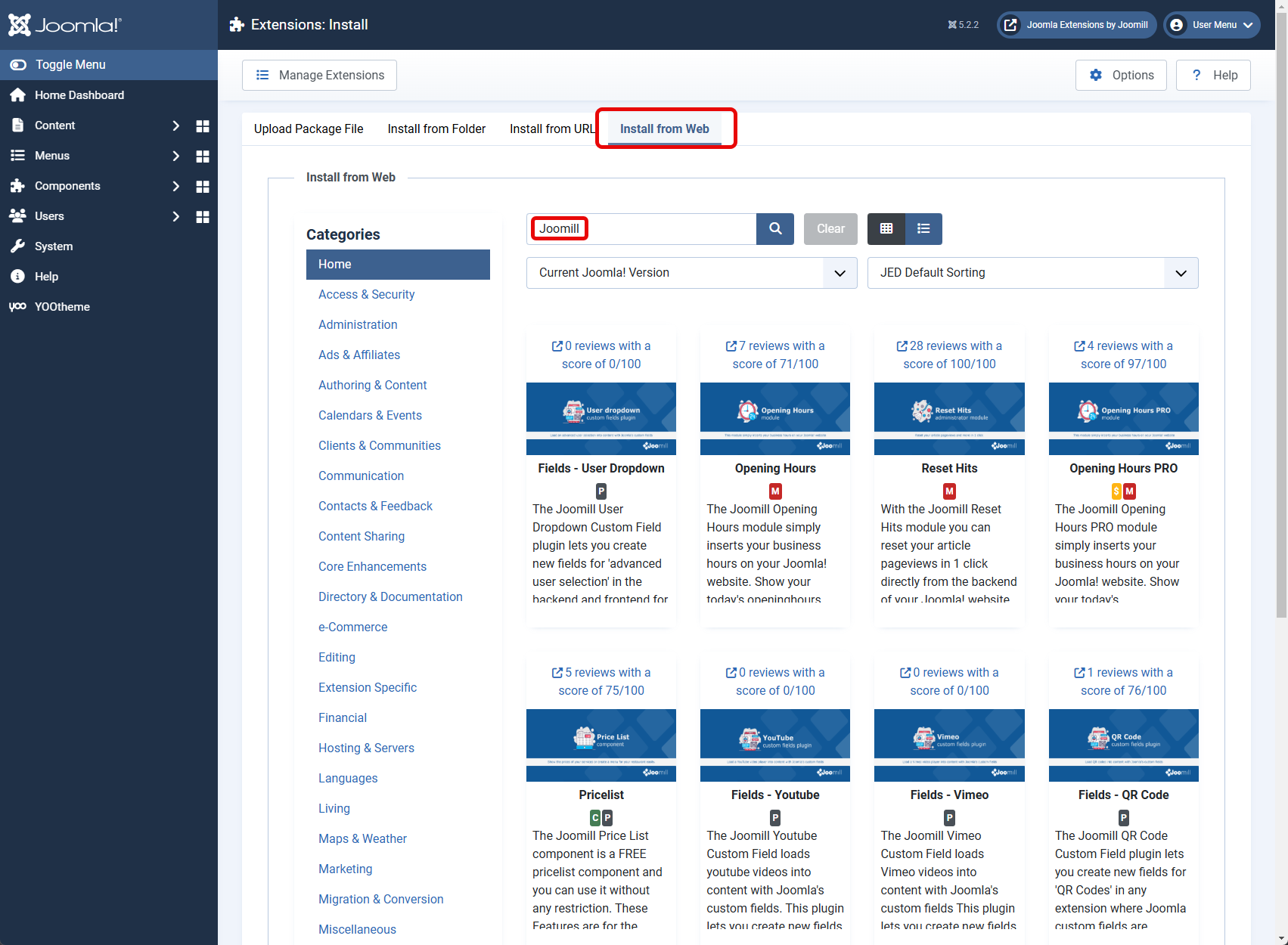 install from web