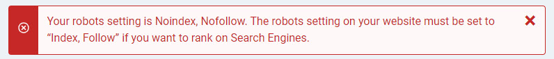 Robots Message